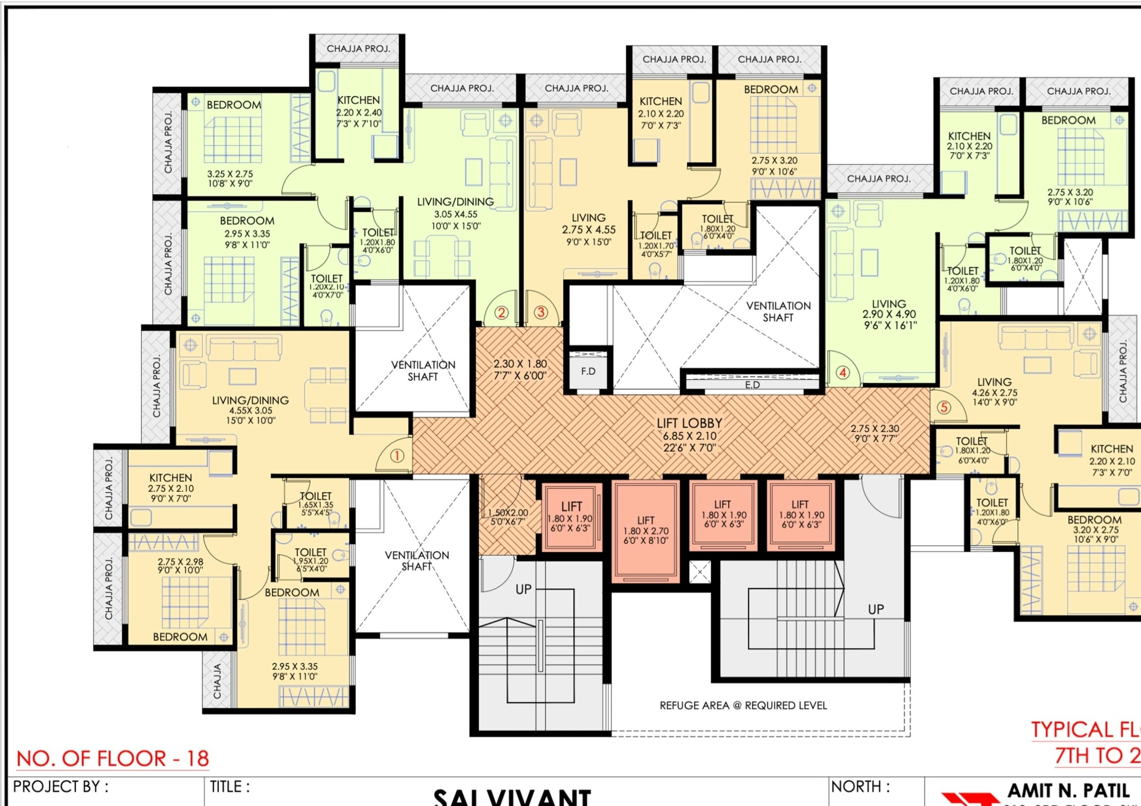 Chamunda Sai Vivant Floor Plans