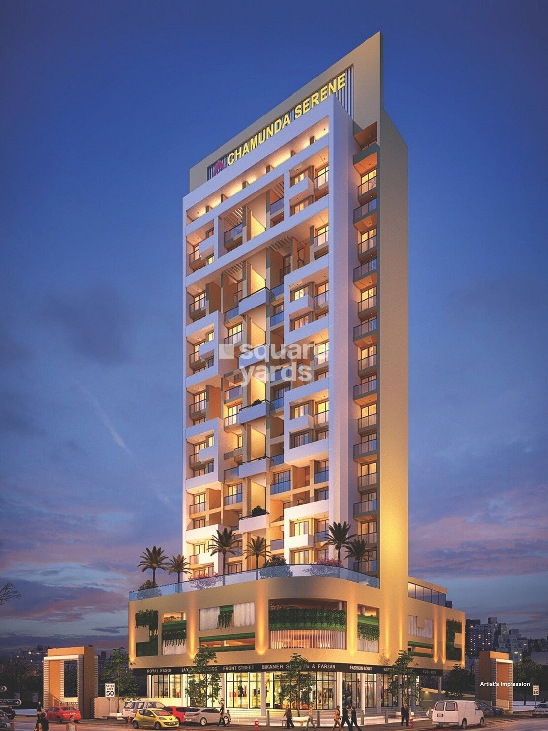 Chamunda Serene Tower View