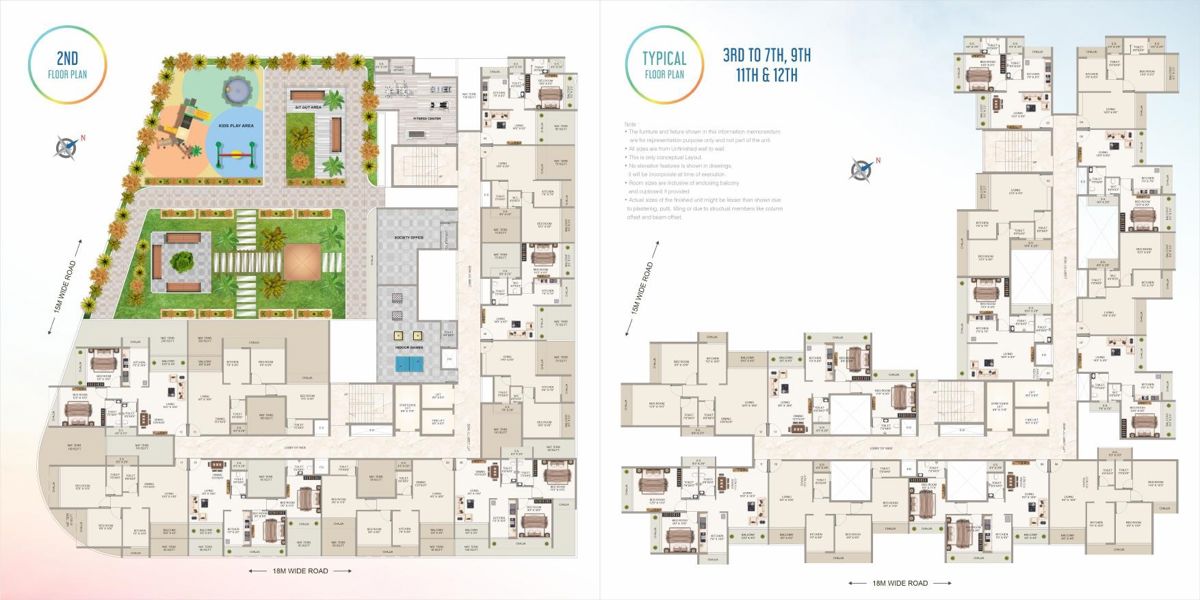 Chamunda Sky Line Floor Plans