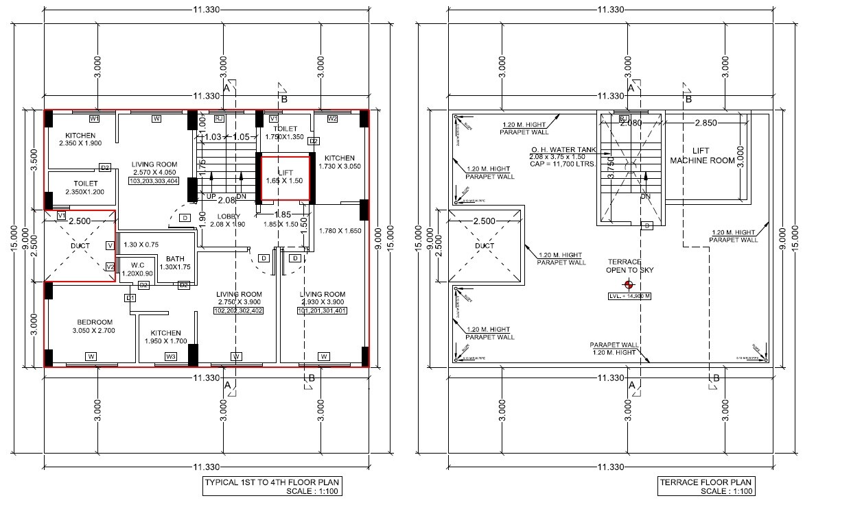 Chirag Sai Balaji Floor Plans