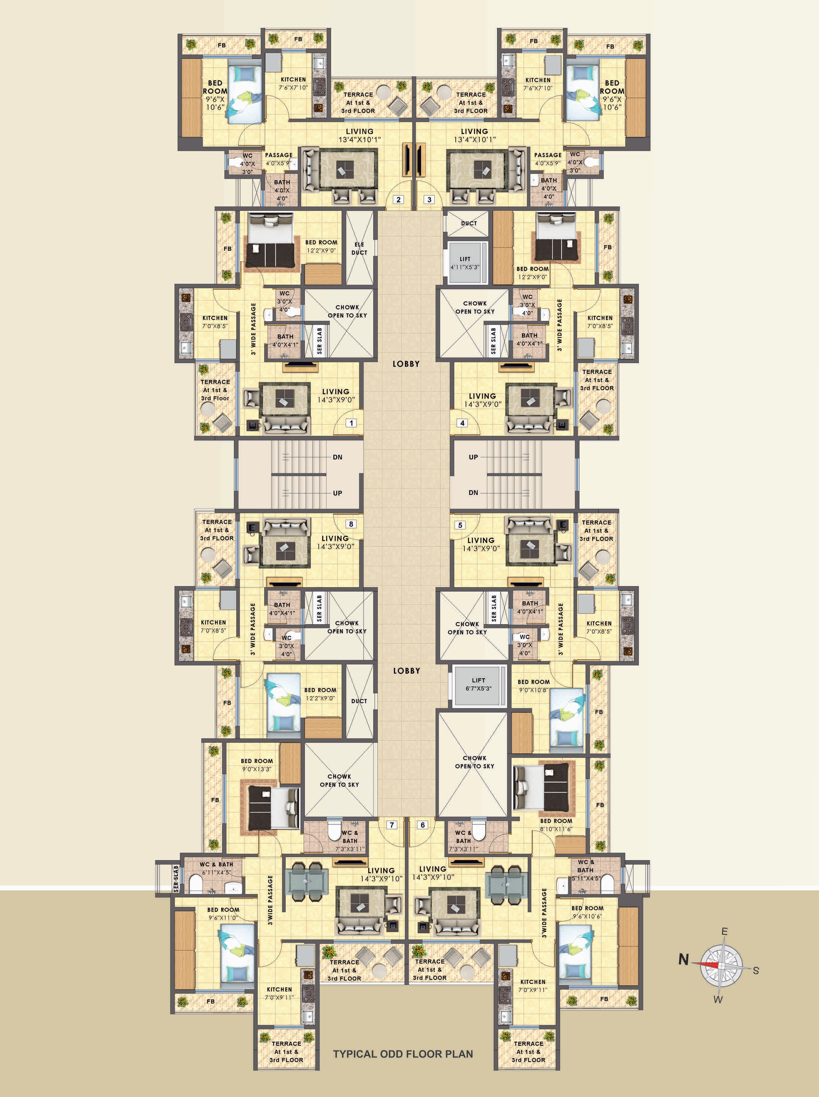 Choice Ambe Deep Floor Plans