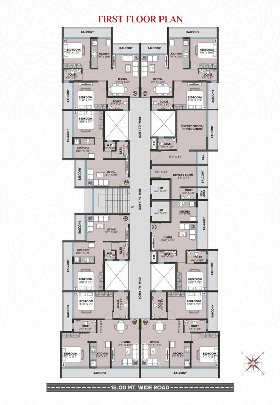 City Avenue Navi Mumbai Floor Plans