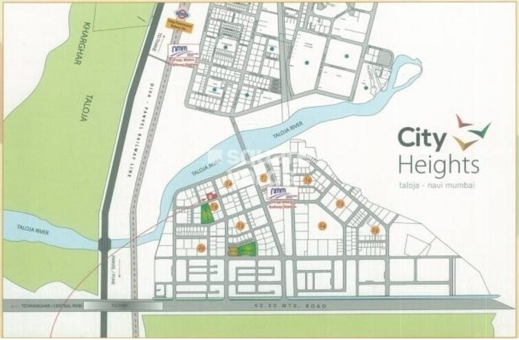 City Heights Mumbai Location Image