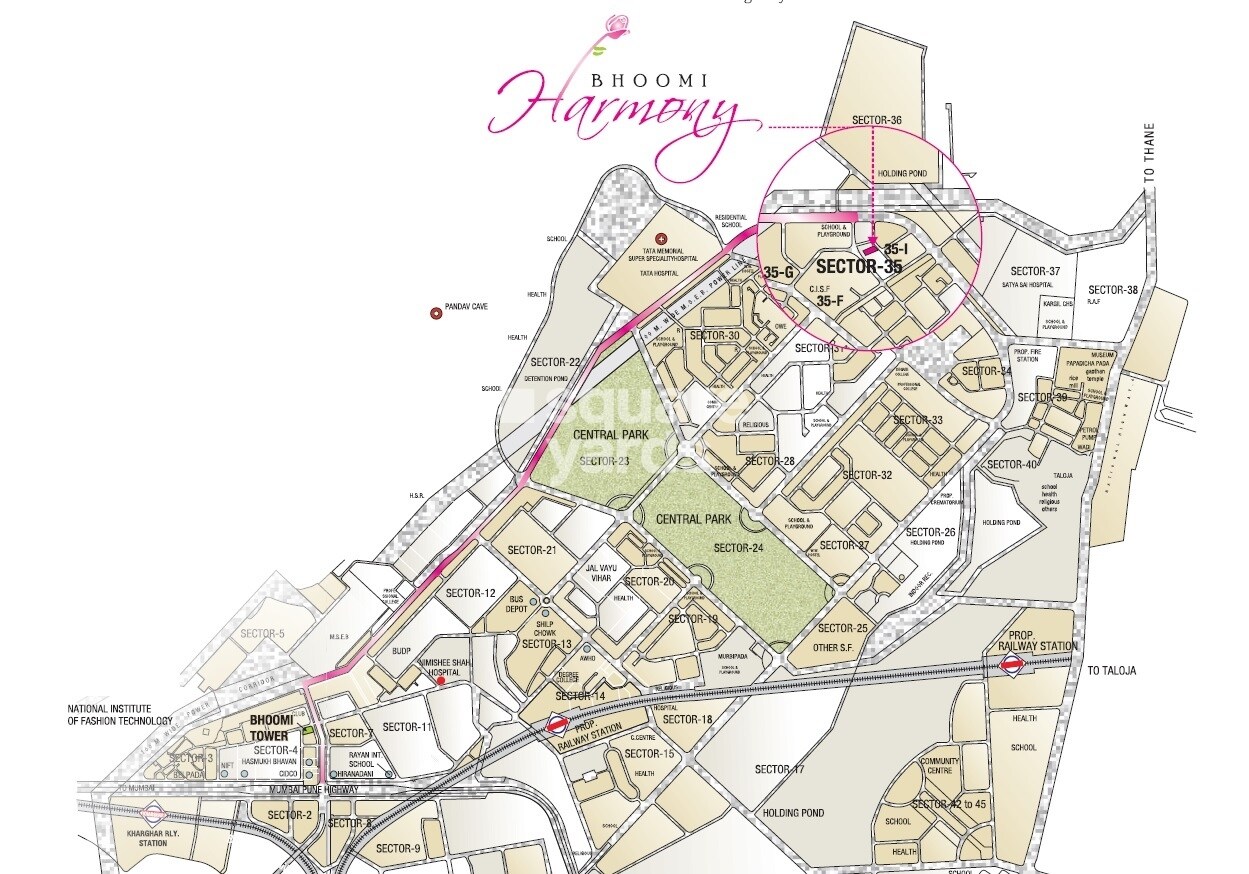 CJ Bhoomi Harmony Location Image