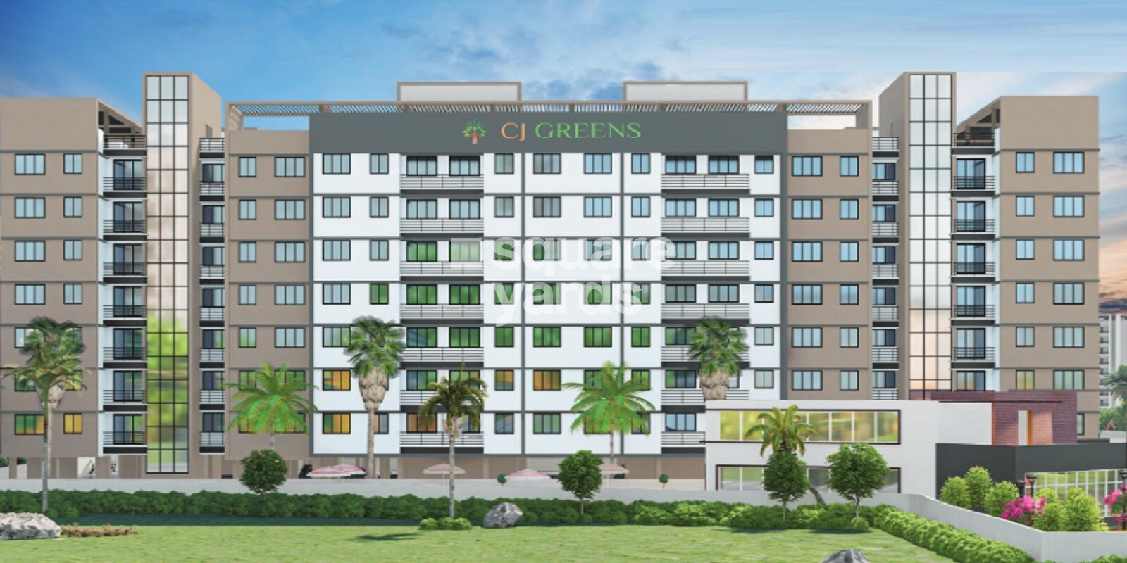 CJ Greens residential project in Rasayani