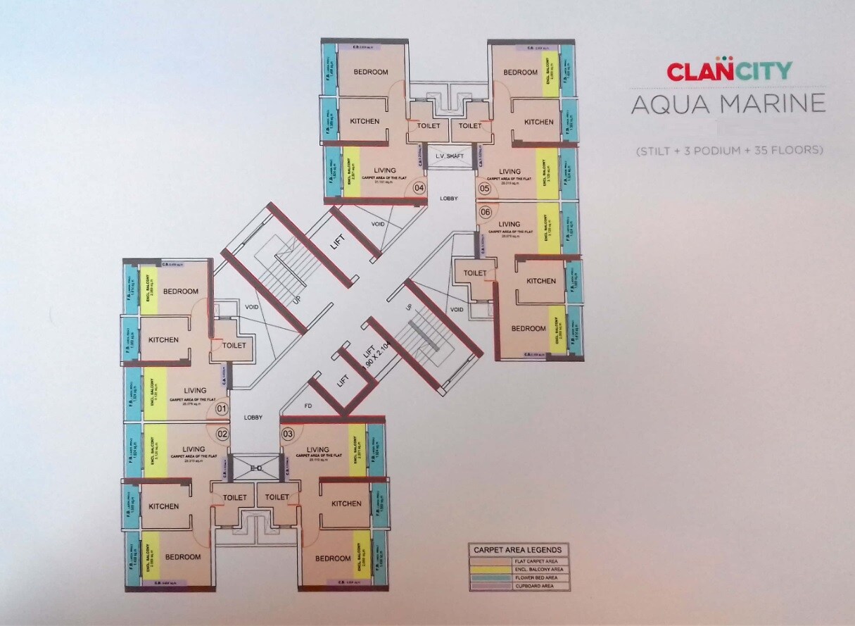 Clan City Aqua Marine