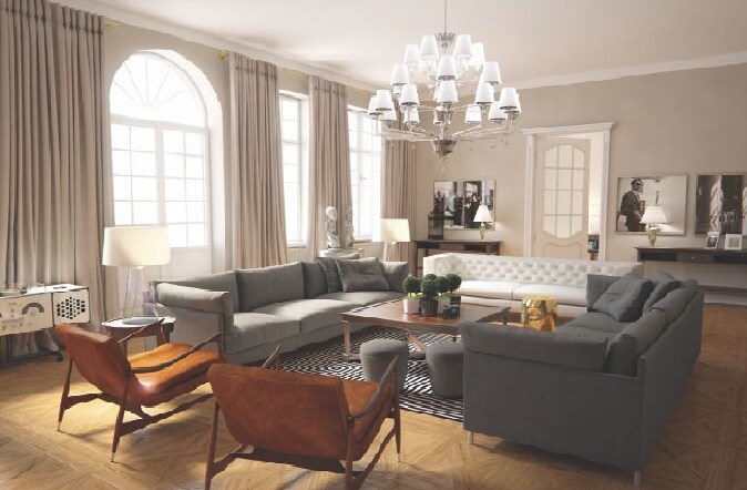 Cluster Residency Apartment Interiors