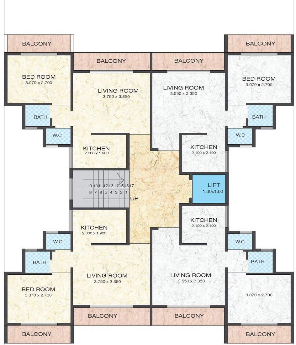 Cluster Residency Floor Plans