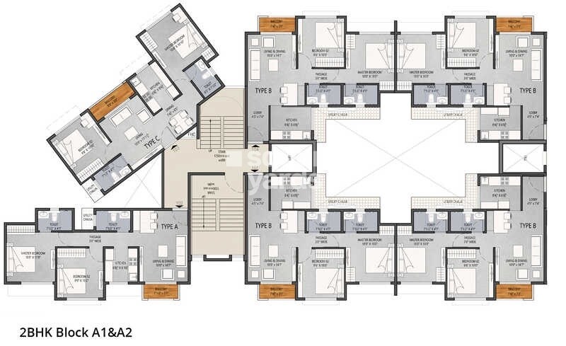 Commanders Heera Siddhi Homes Floor Plans