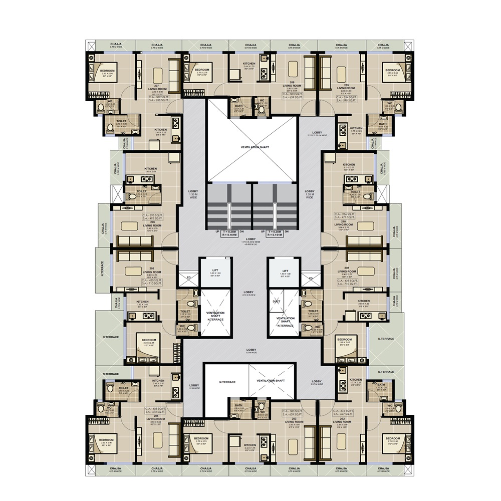 Crown Venkatesha Grace Floor Plans