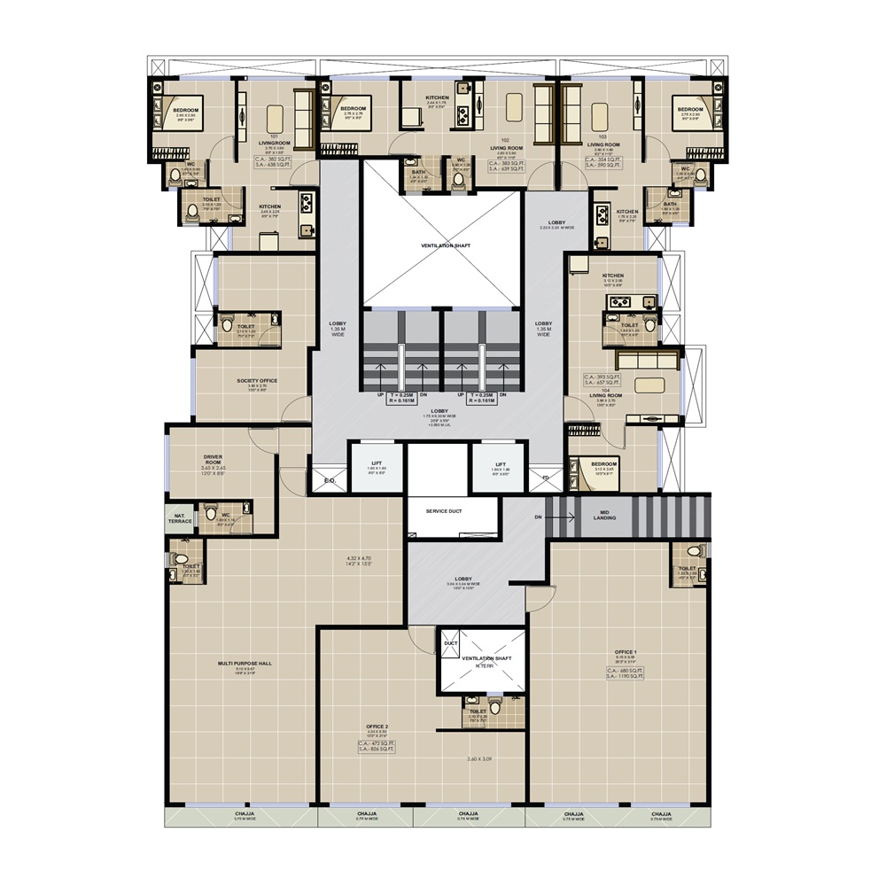 Crown Venkatesha Grace Floor Plans