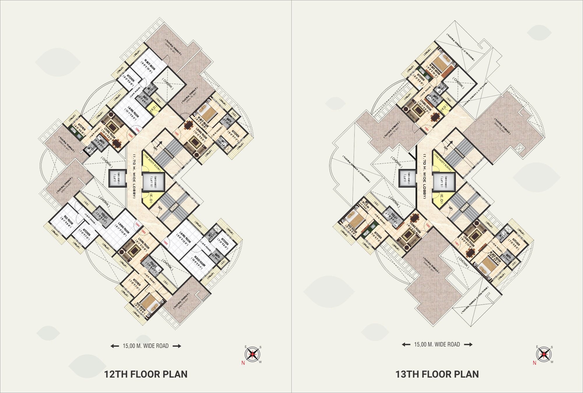 DD Dream Orchid Floor Plans 1