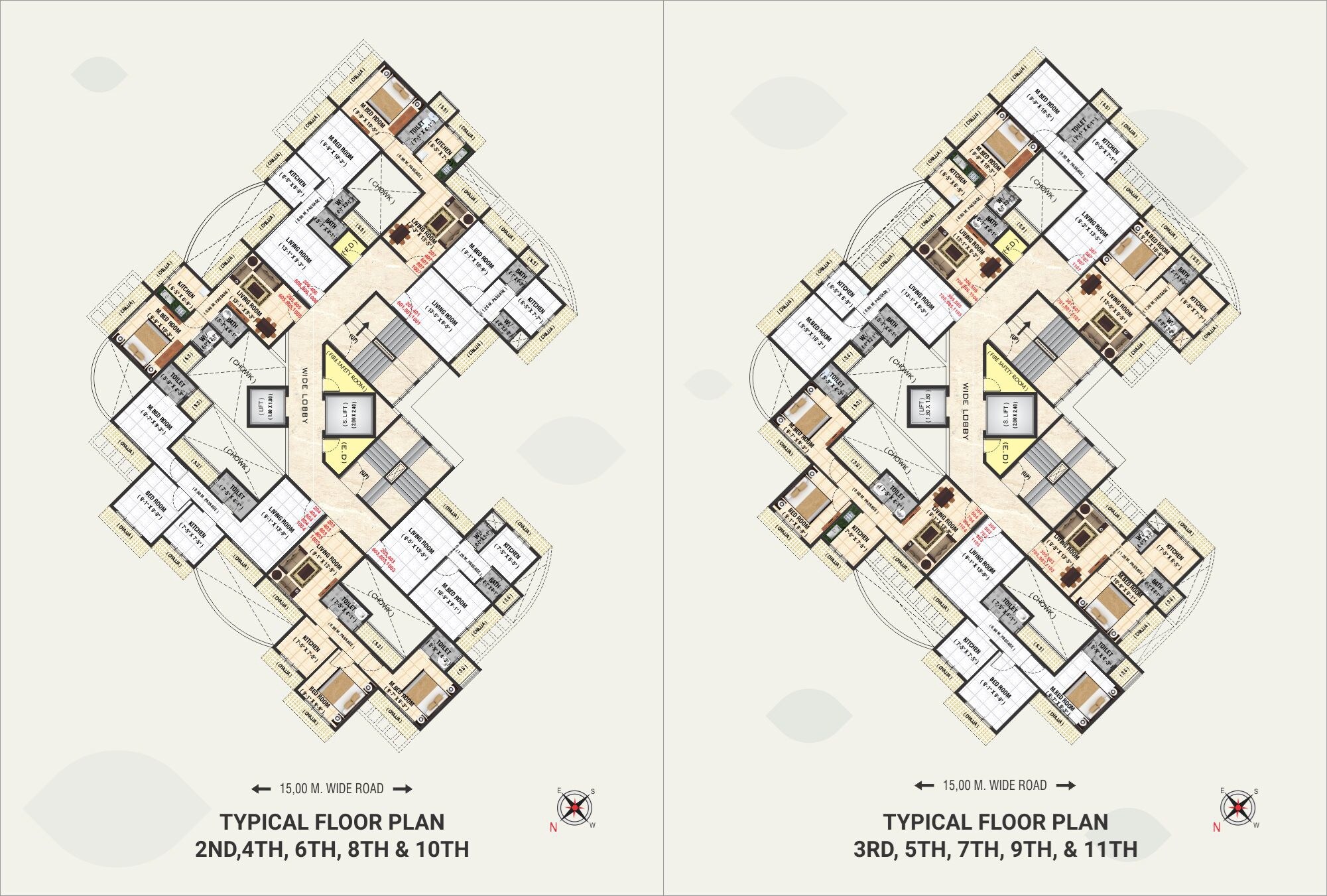 DD Dream Orchid Floor Plans 2