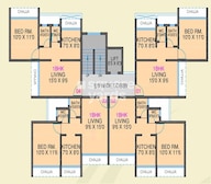 DDSR Satvic Floor Plans