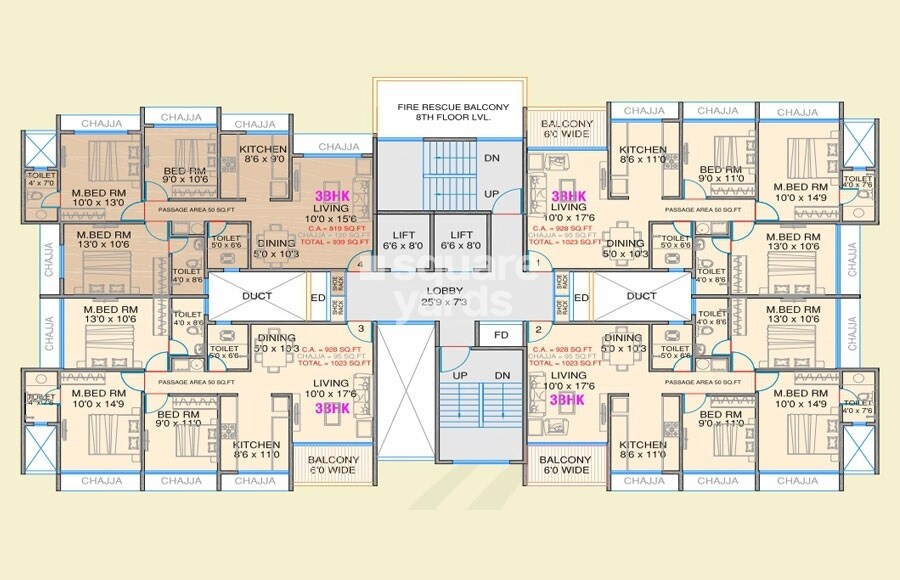 DDSR Swapnpoorti CHS Floor Plans