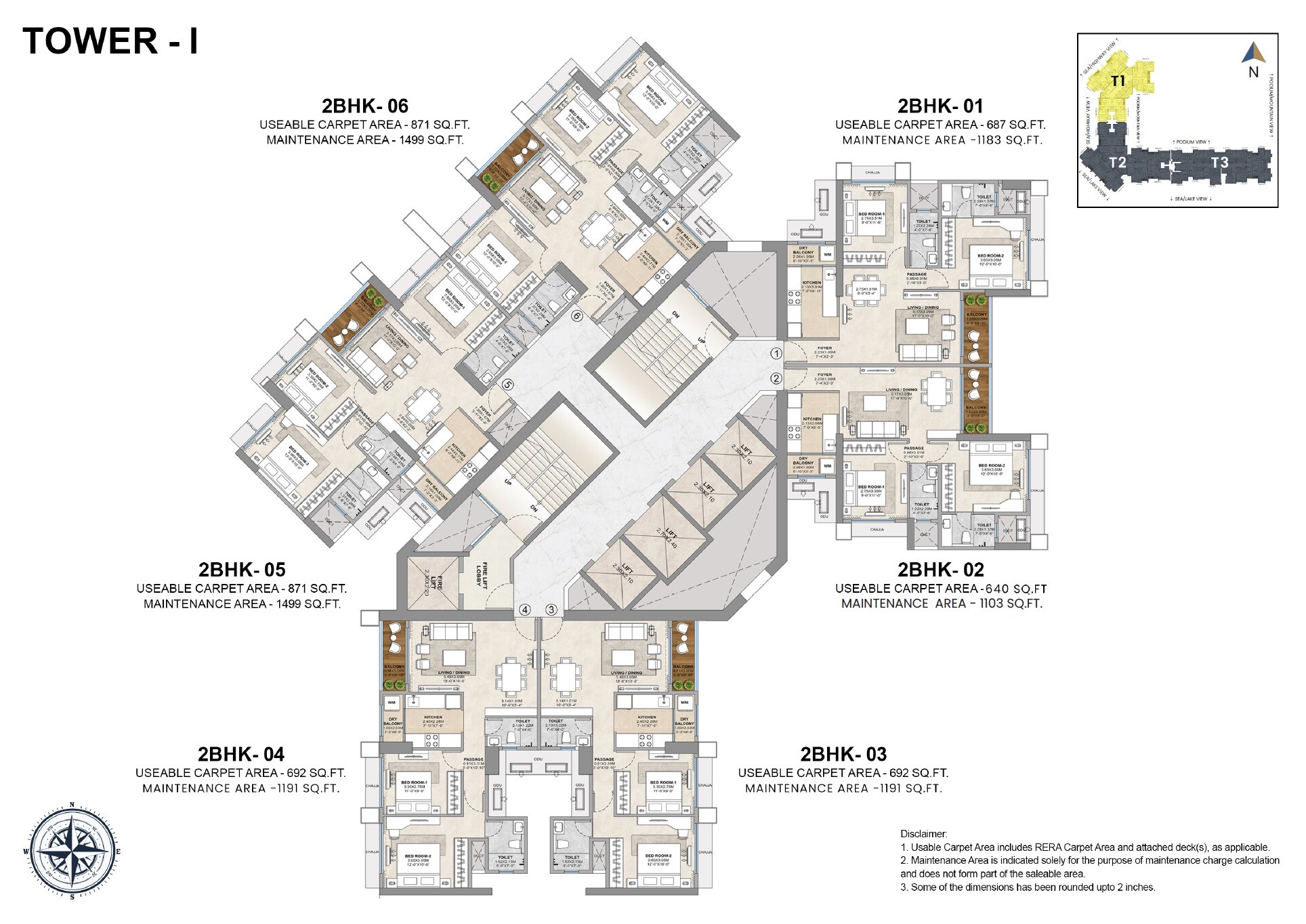 Delta Aveon City Floor Plans 1
