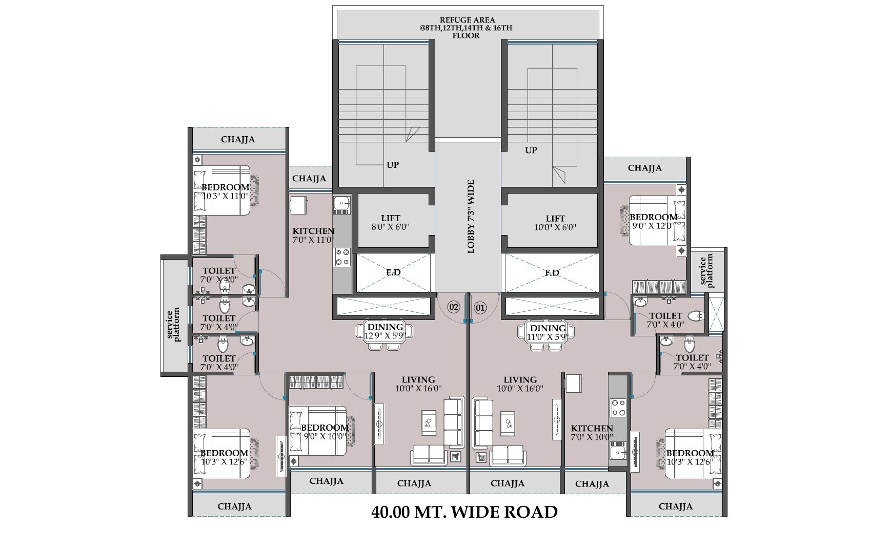 Devam Elysian Floor Plans