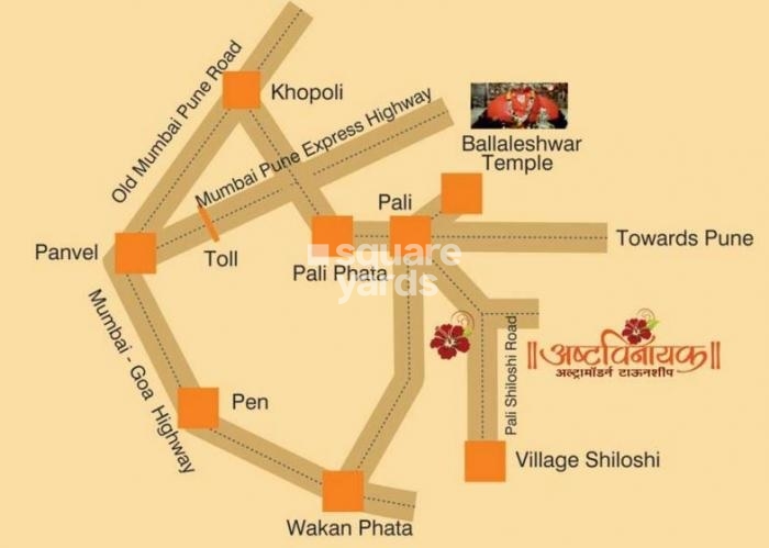 Disha Ashtavinayak Location Image