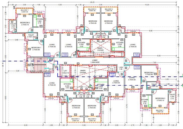 Diva Pearl Residency Floor Plans