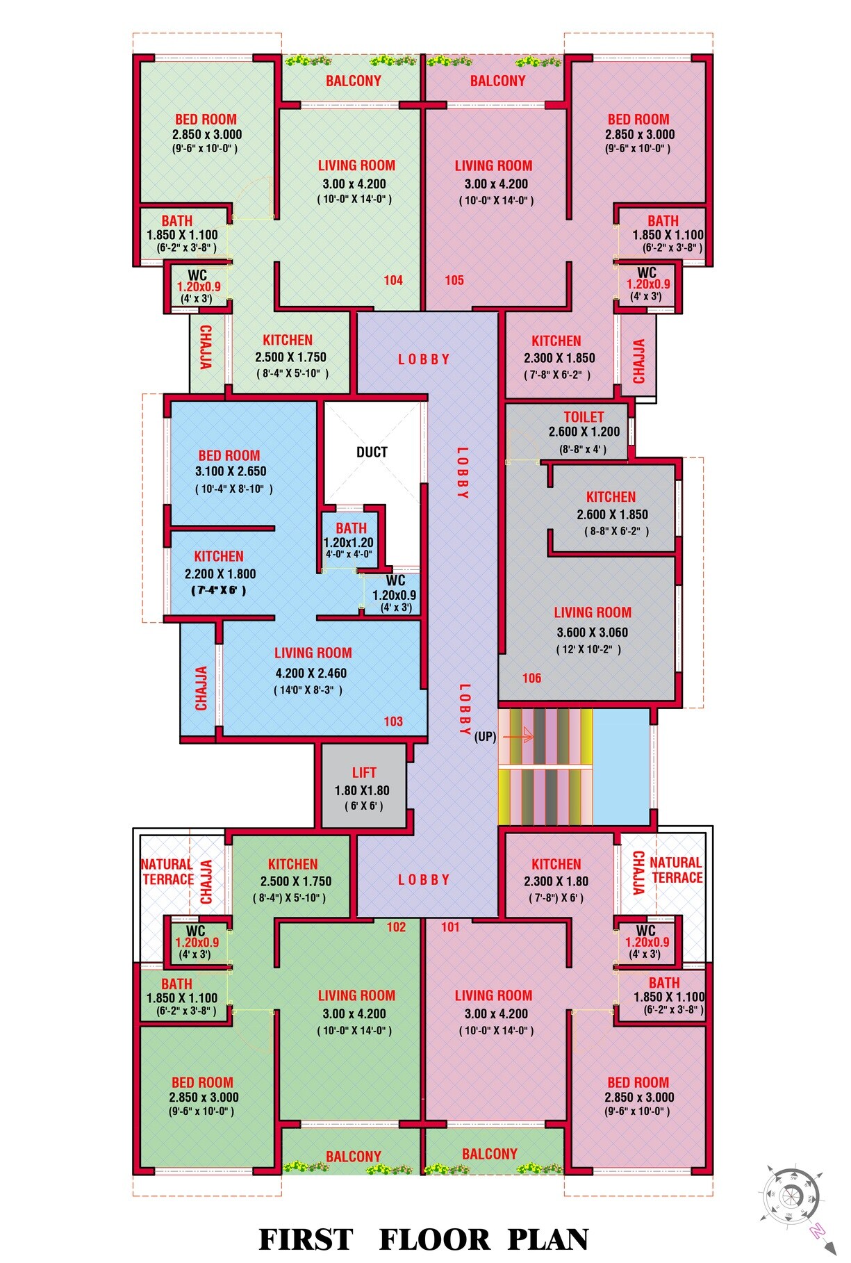 Dream Avenue Navade Floor Plans 1