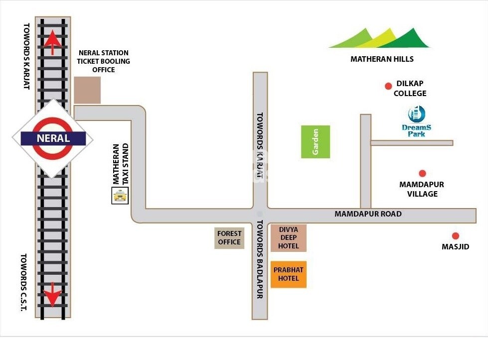 Dreams Park Neral Location Image