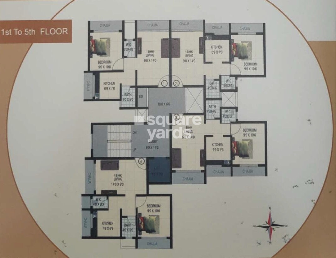 DSR Paradise Floor Plans 1