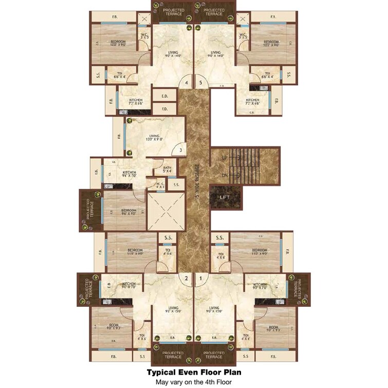 Dweepmala Baline Dwellings Floor Plans 1