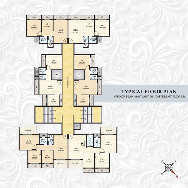 Dweepmala Baline Royale Floor Plans