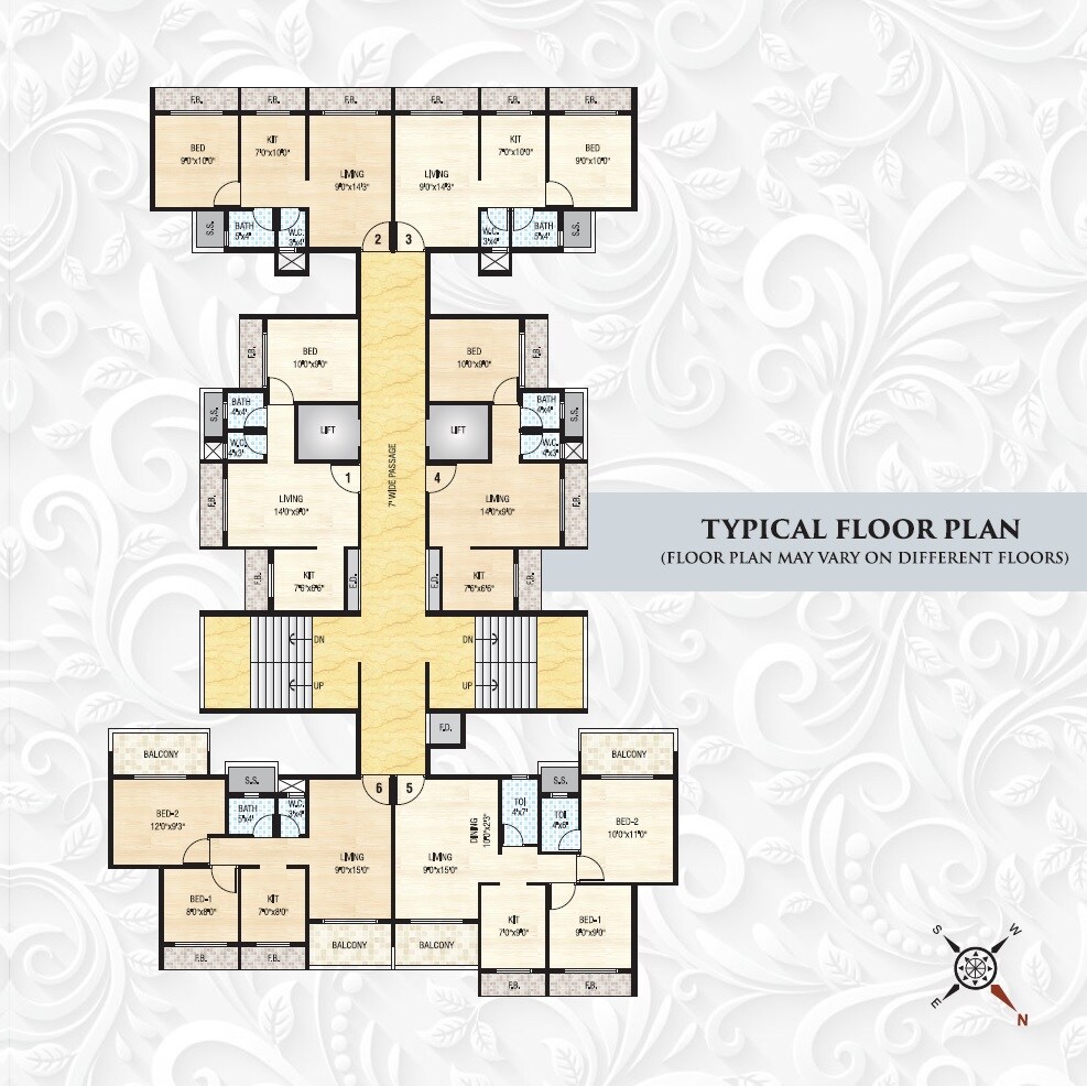 Dweepmala Baline Royale Floor Plans