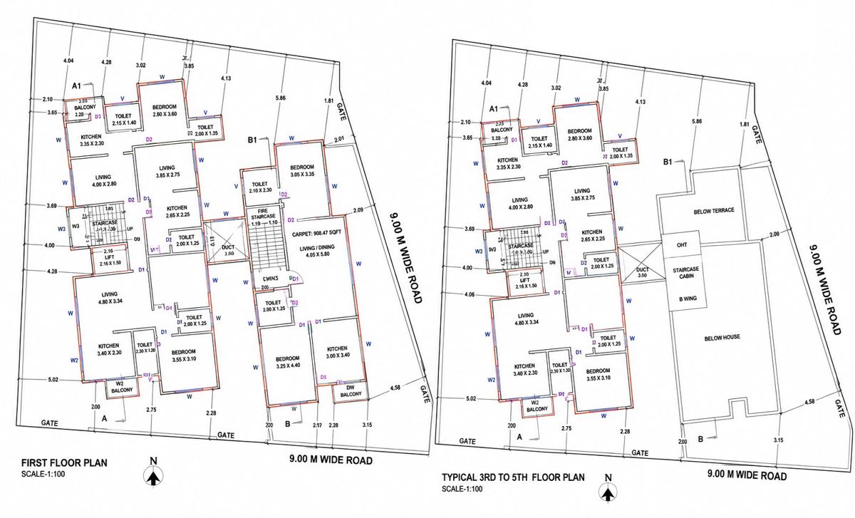 Dwinetra Janki Niwas Floor Plans