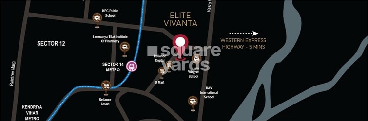 Elite Vivanta Location Image