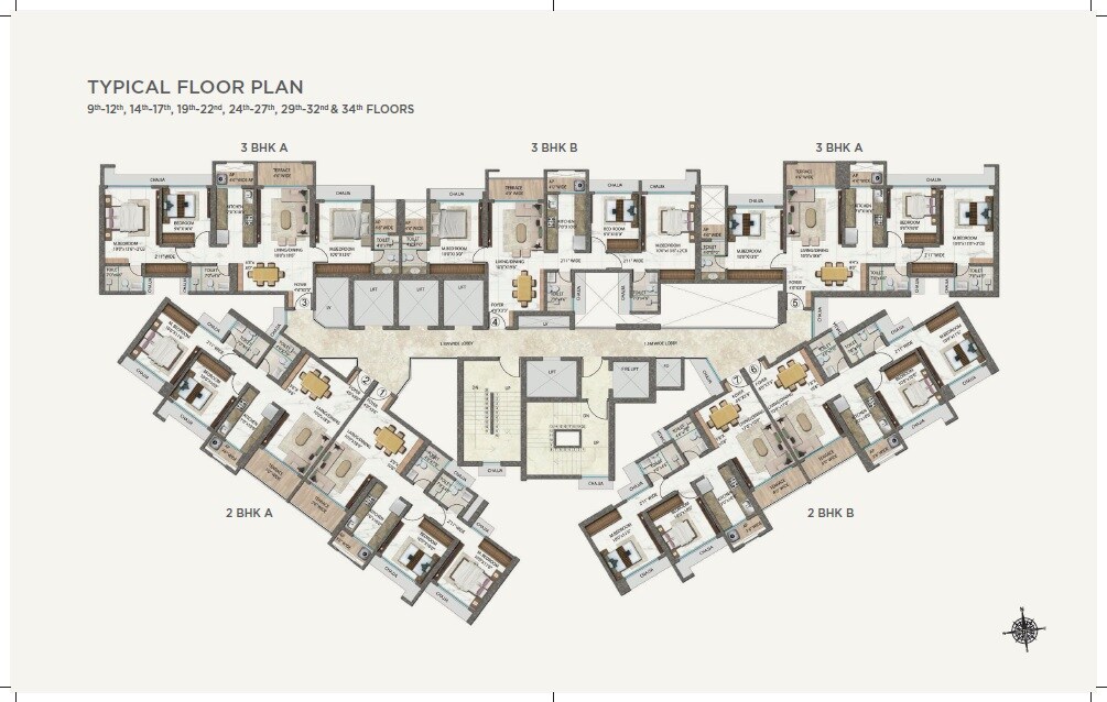 Ellora Rainbow Life Floor Plans 1