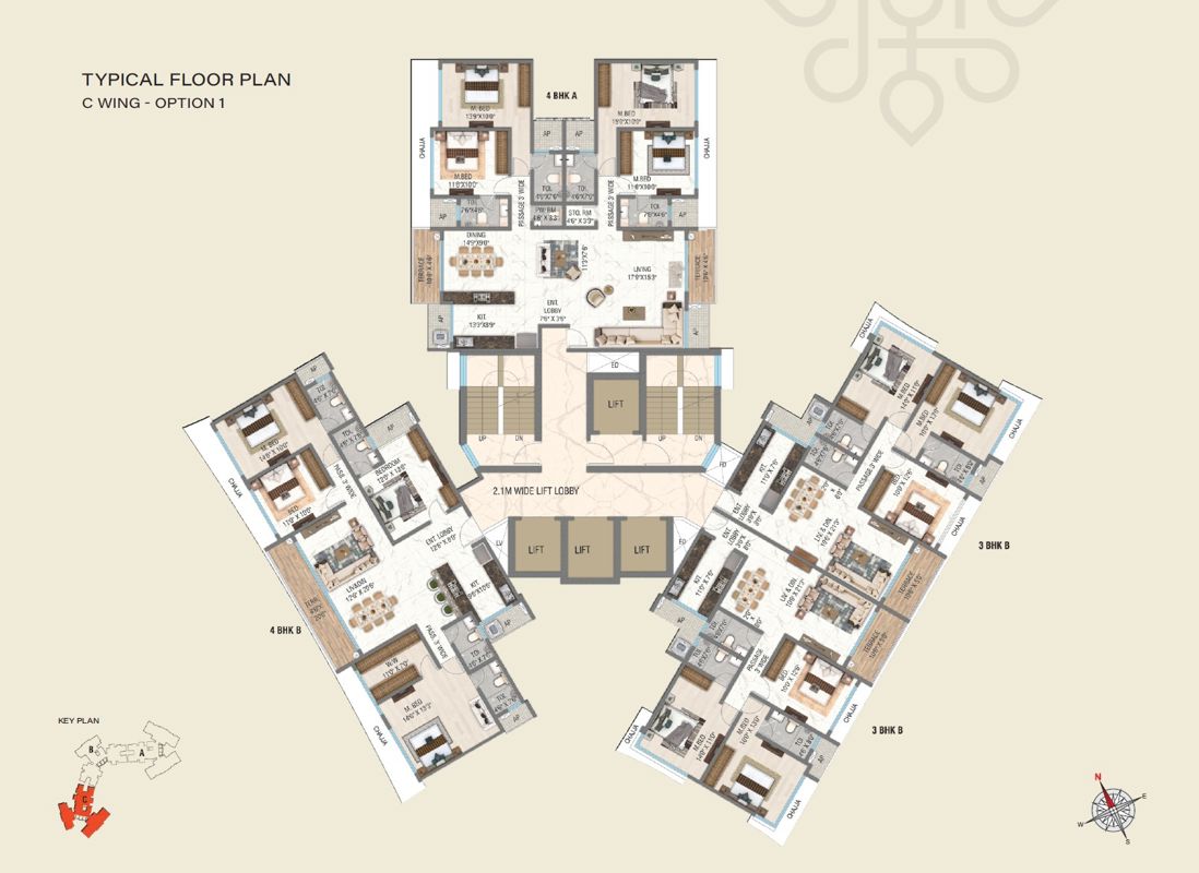 Ellora Urban Palace Floor Plans 1