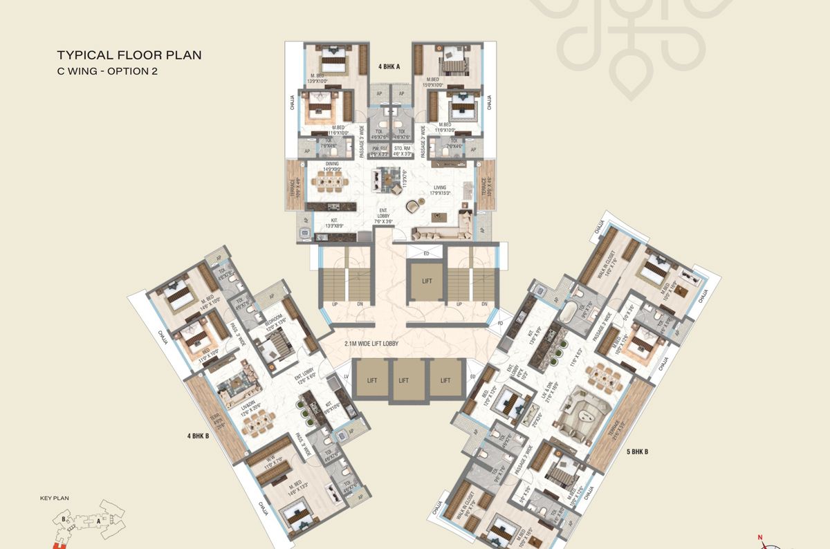 Ellora Urban Palace Floor Plans 2