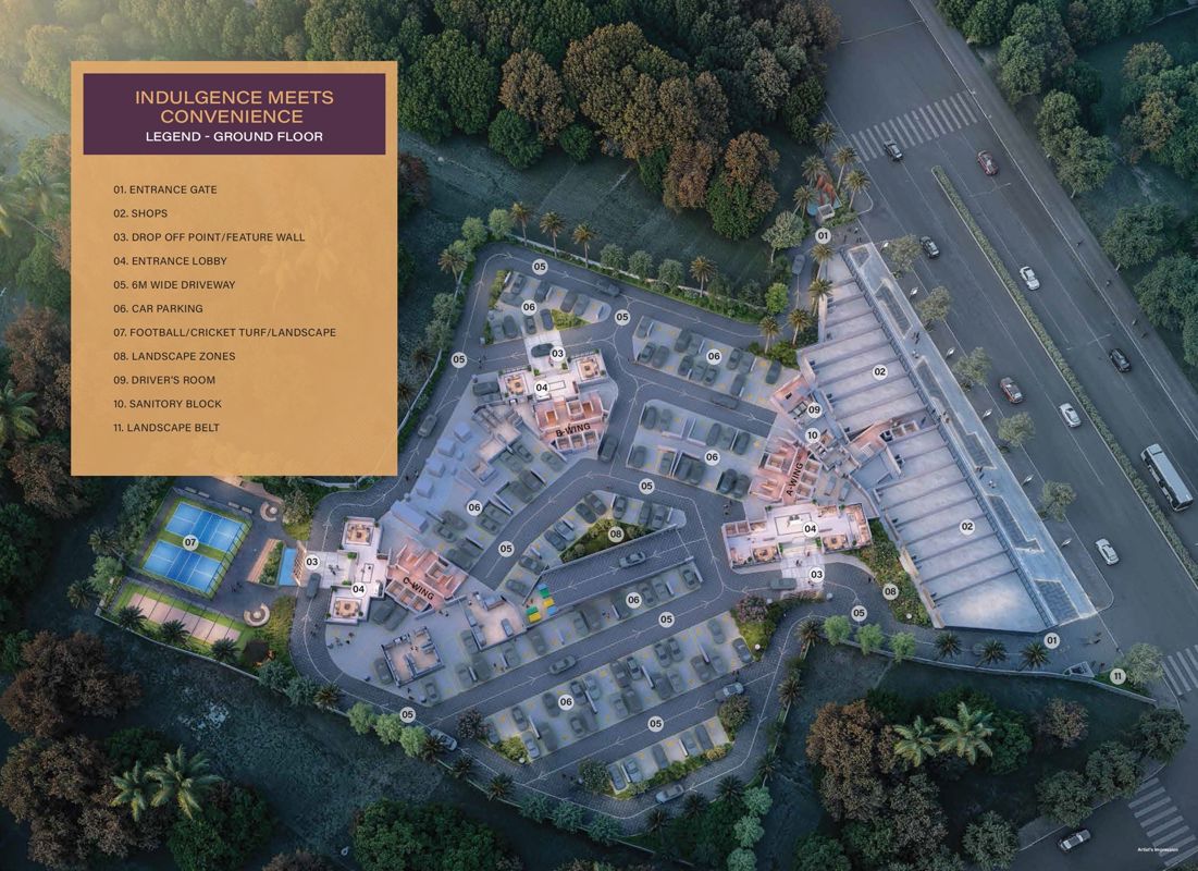 Ellora Urban Palace Master Plan Image