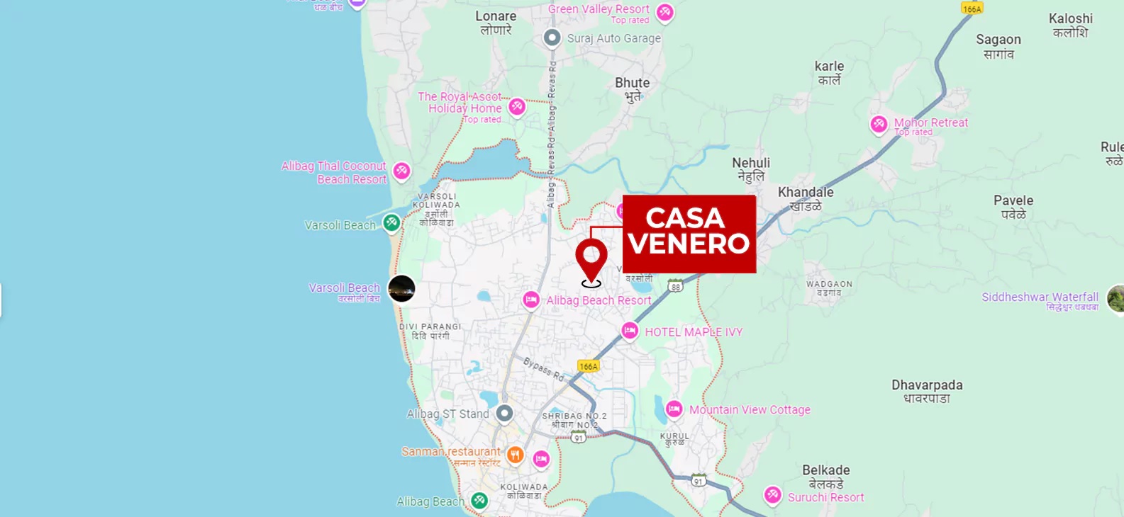 Emaar Casa Venero Location Image