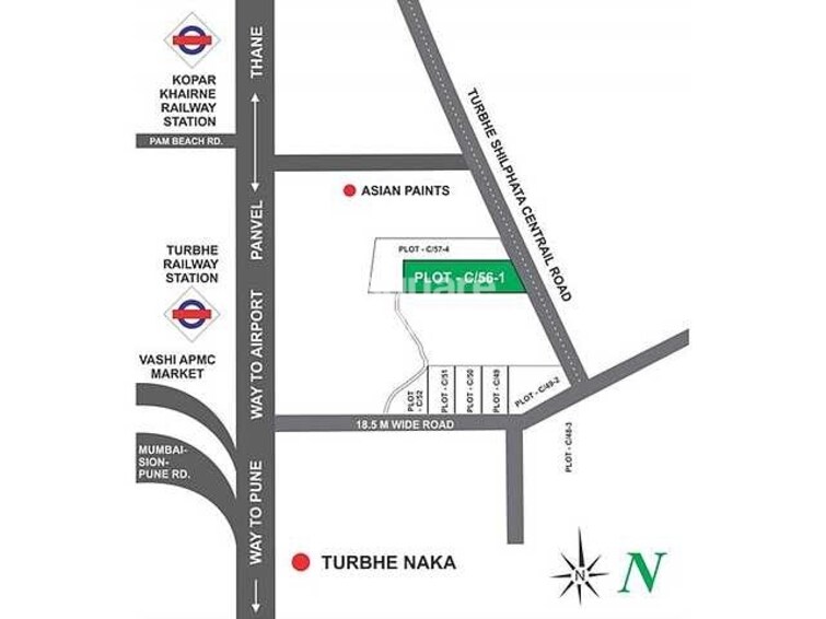 Endura Turbhe Industrial Park Location Image