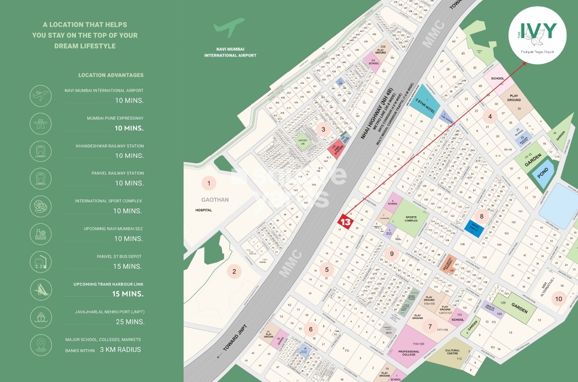 Estrela The Ivy Location Image