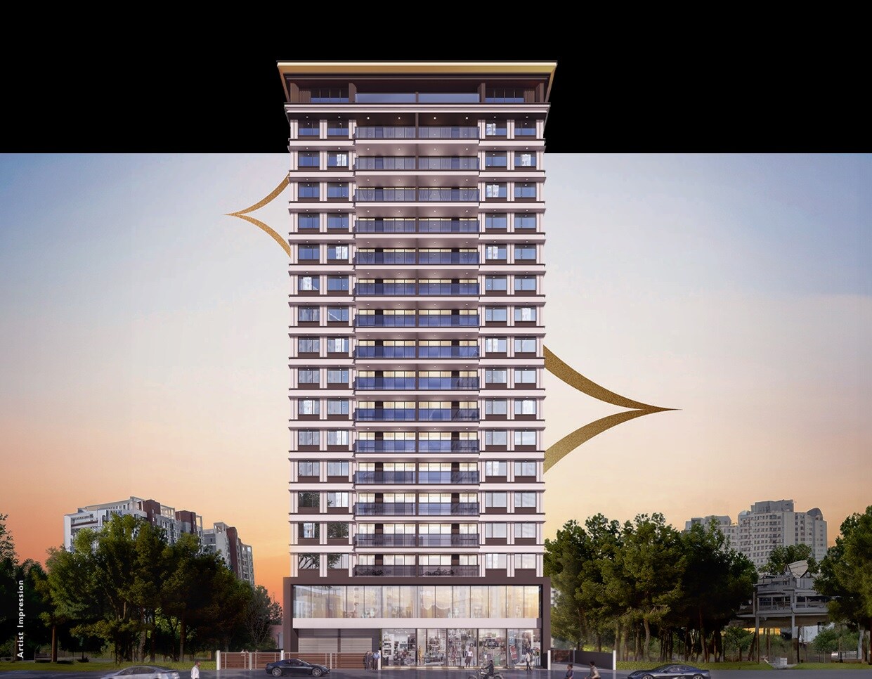 Experio Platinum Elysium Apartment Exteriors