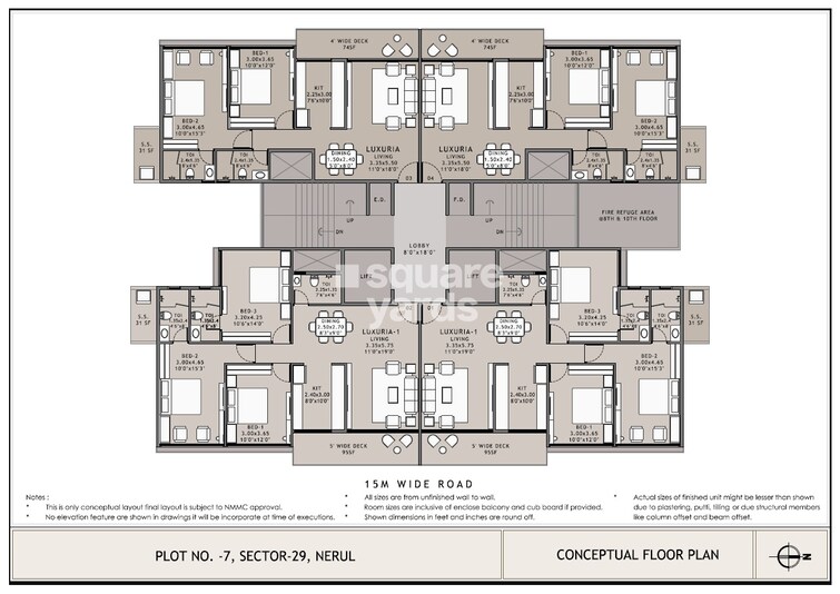 Experio Platinum Elysium Floor Plans 1