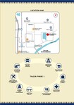 FSK Millennial Towers Location Image