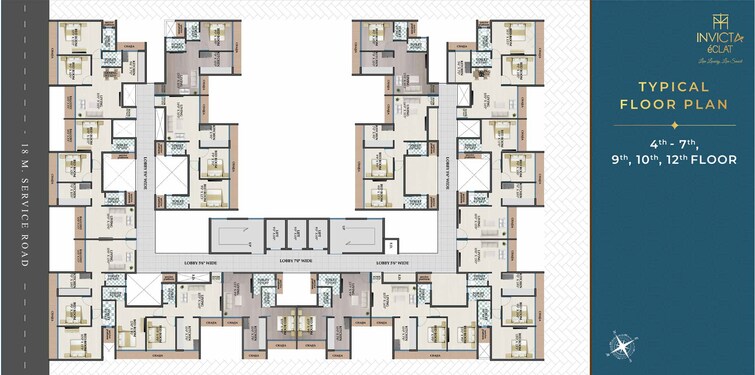 Gajora Invicta EClat Floor Plans