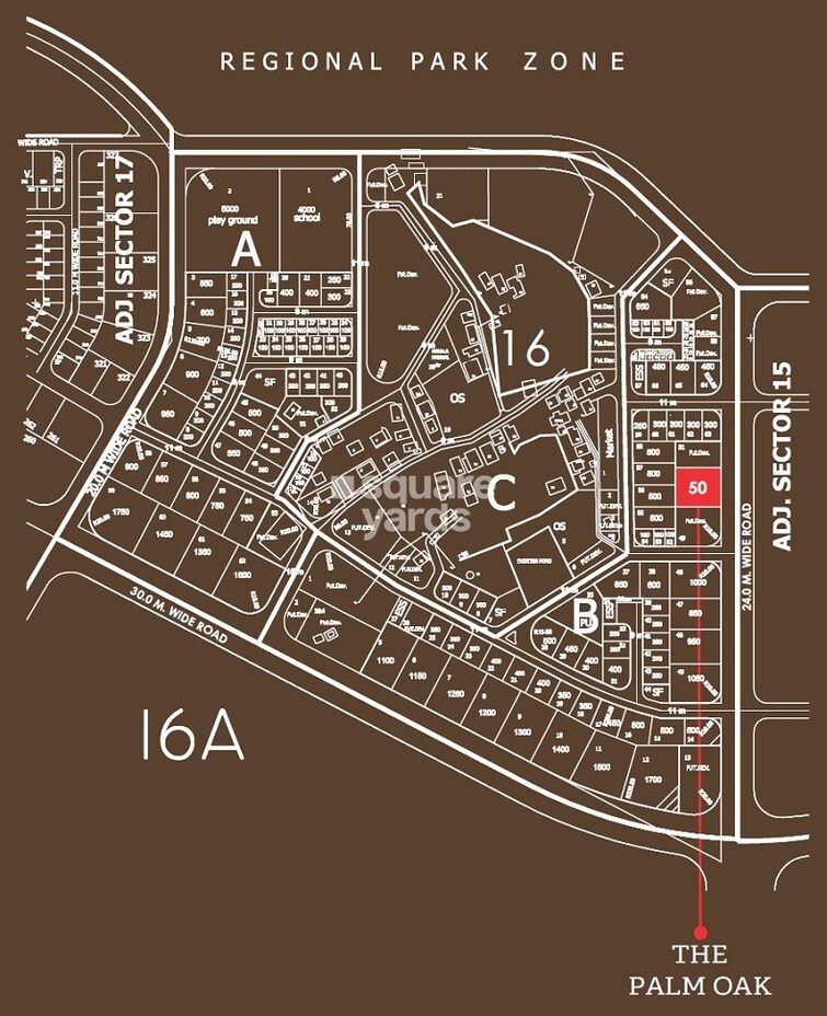 Gajora The Palm Oak Location Image