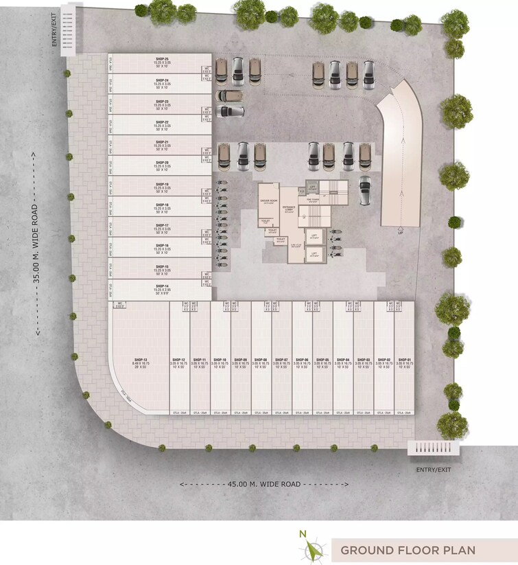 Gajra Bhoomi Serenity Floor Plans