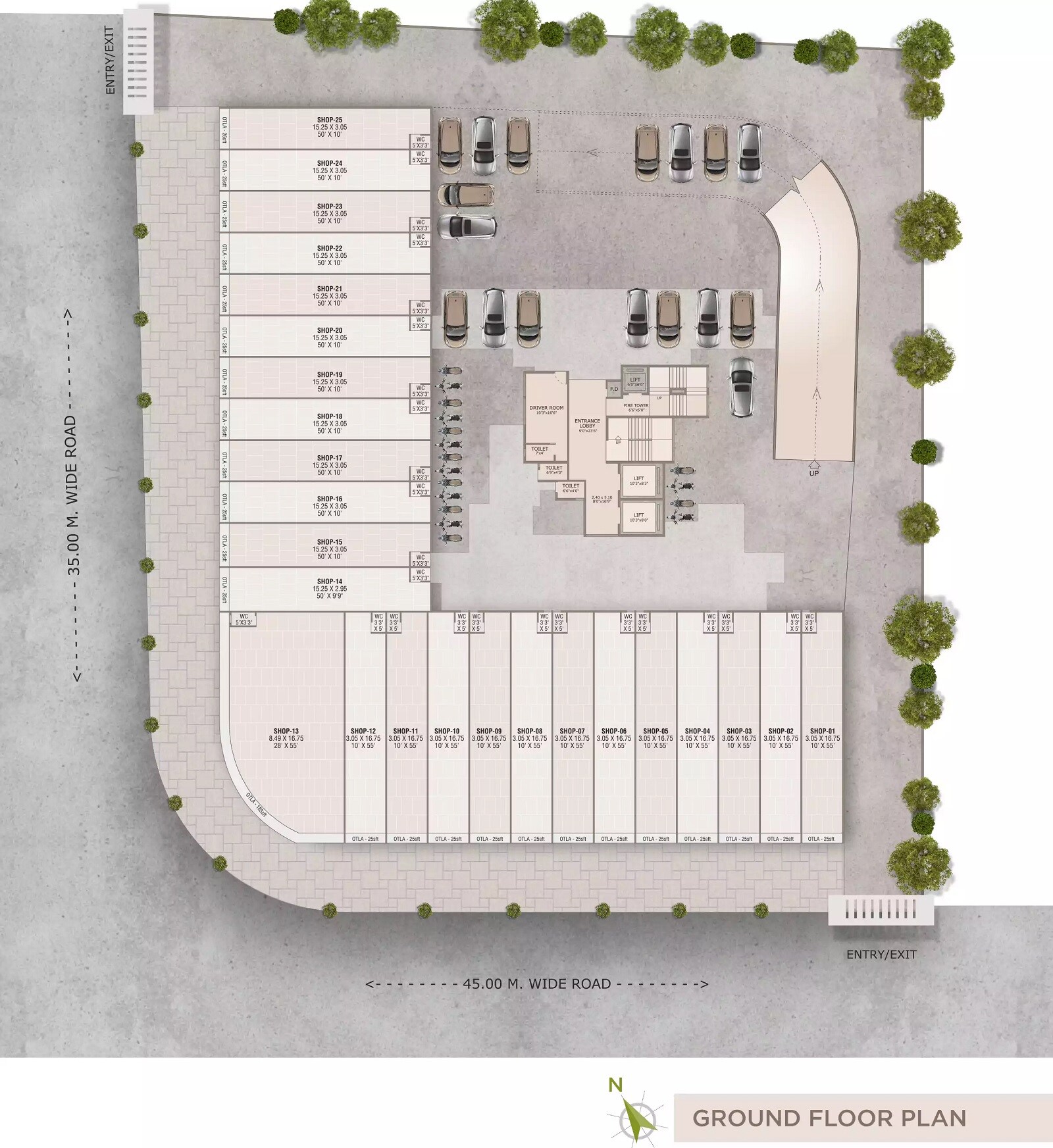 Gajra Bhoomi Serenity Floor Plans