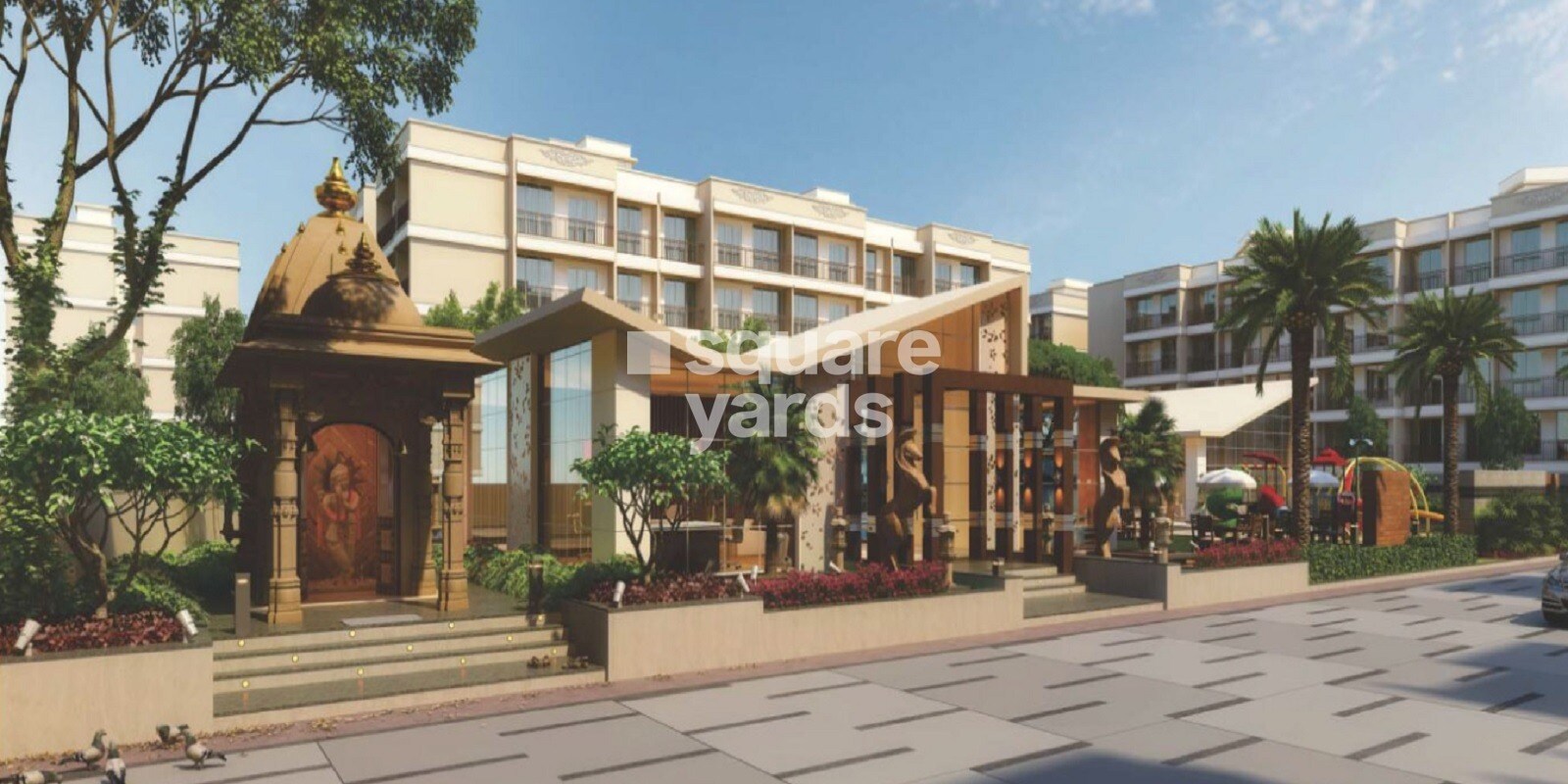 Galaxy Gardens residential project in Pashane