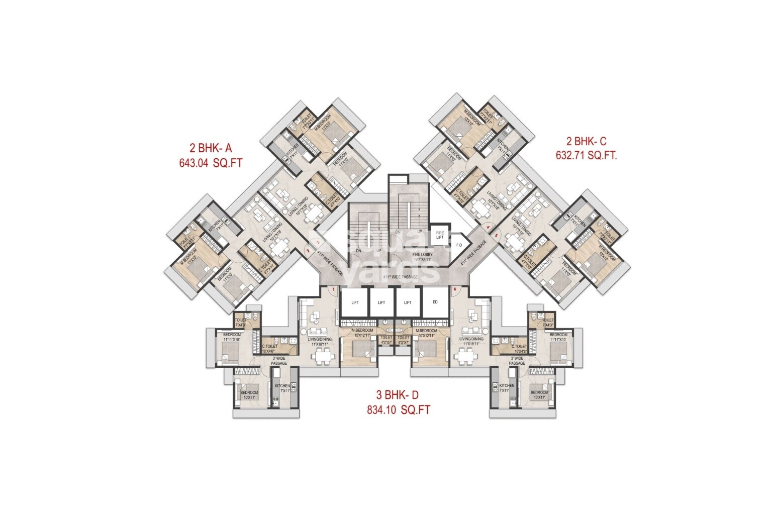 Galaxy Maplewoods Floor Plans 2