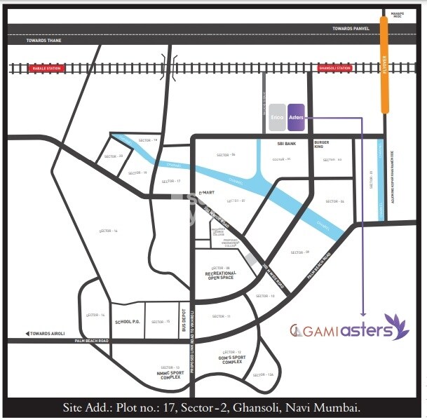 Gami Asters Location Image