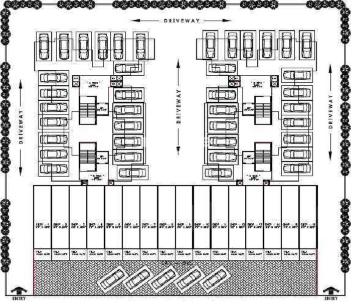 Gami Radha Krishna Complex CBD Belapur Master Plan 1