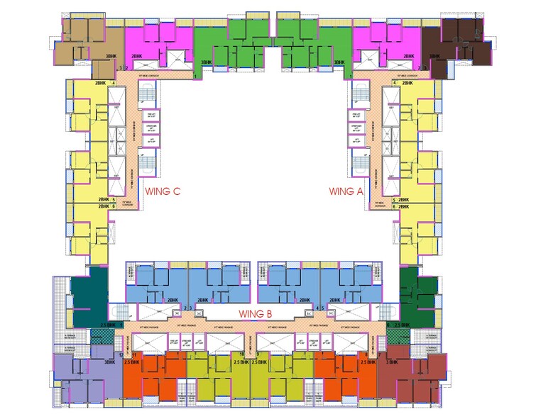 Gami Satyam Palacio Floor Plans 1